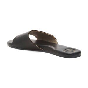 NEW SOLEI SEA Jolie Flip Flop Sandals in black/gold for women 7251j8